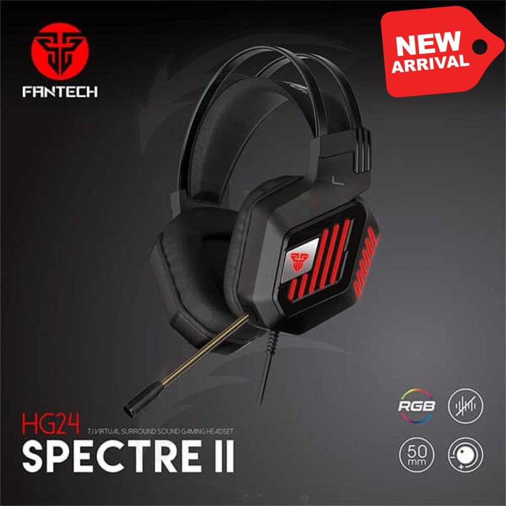 Fantech Spectre II HG24 RGB 7.1 Virtual Surround Sound Gaming Headset Fantech Spectre II HG24 RGB 7.1 Virtual Surround Sound Gaming Headset